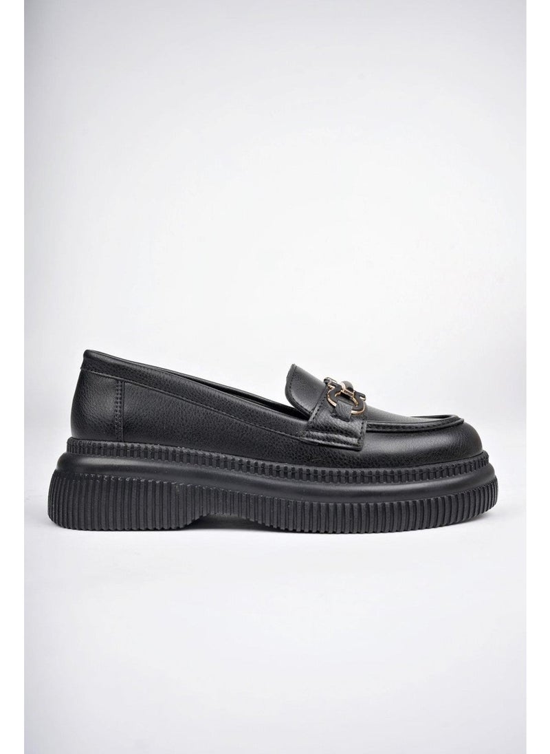 muggo Pegula Guaranteed Women's Loafer Thick Sole Daily Casual Comfortable Shoes  - Image 1