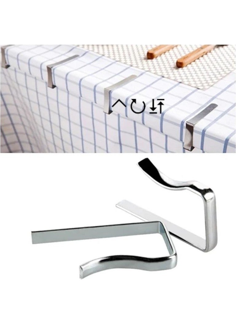 Dolly Table Peg Tablecloth Holder 4-Piece  - Image 1