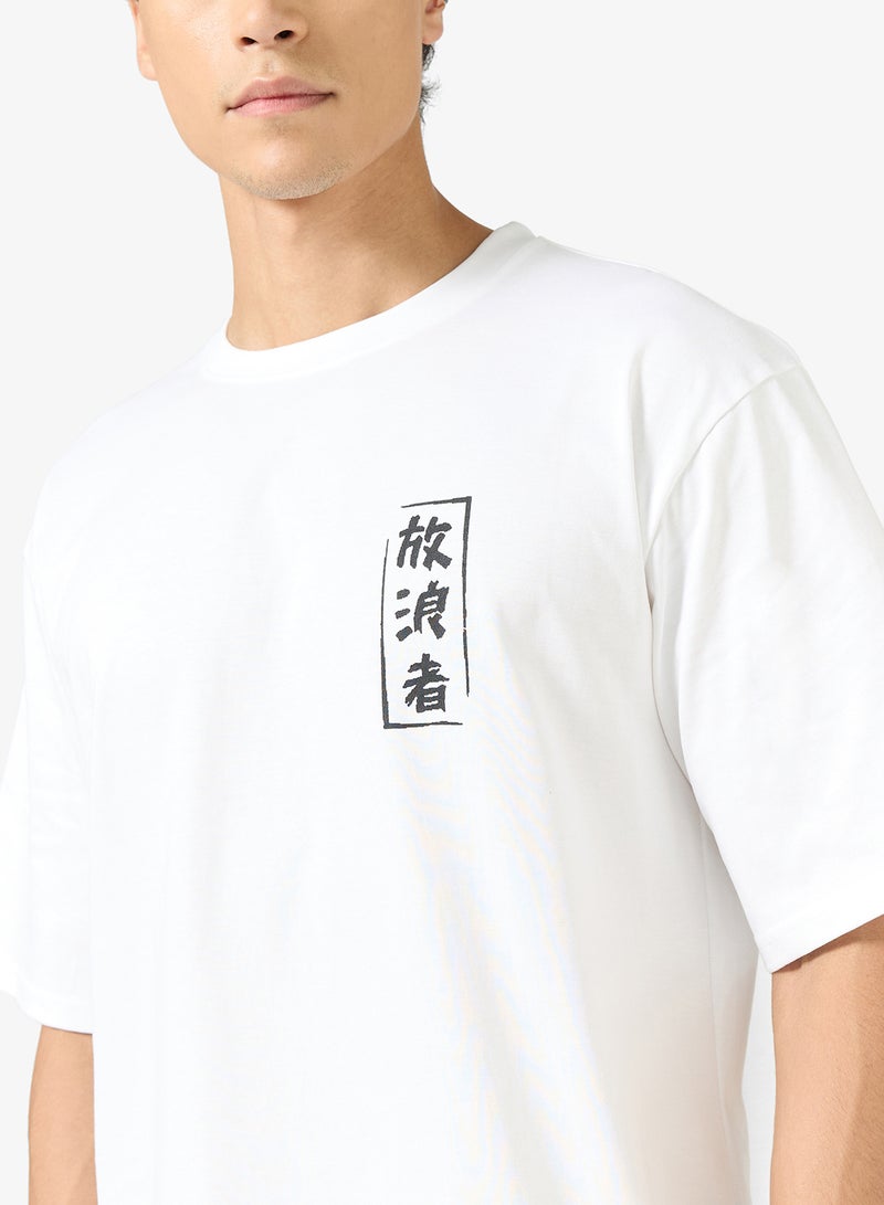 Seventy Five Graphic Print Oversized T-Shirt - Image 3