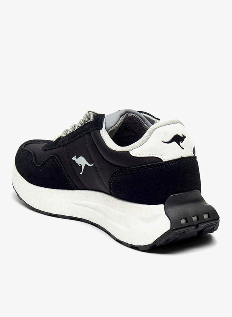 kangaROOS Women's Logo Detail Walking Shoes with Lace-Up Closure - Image 2