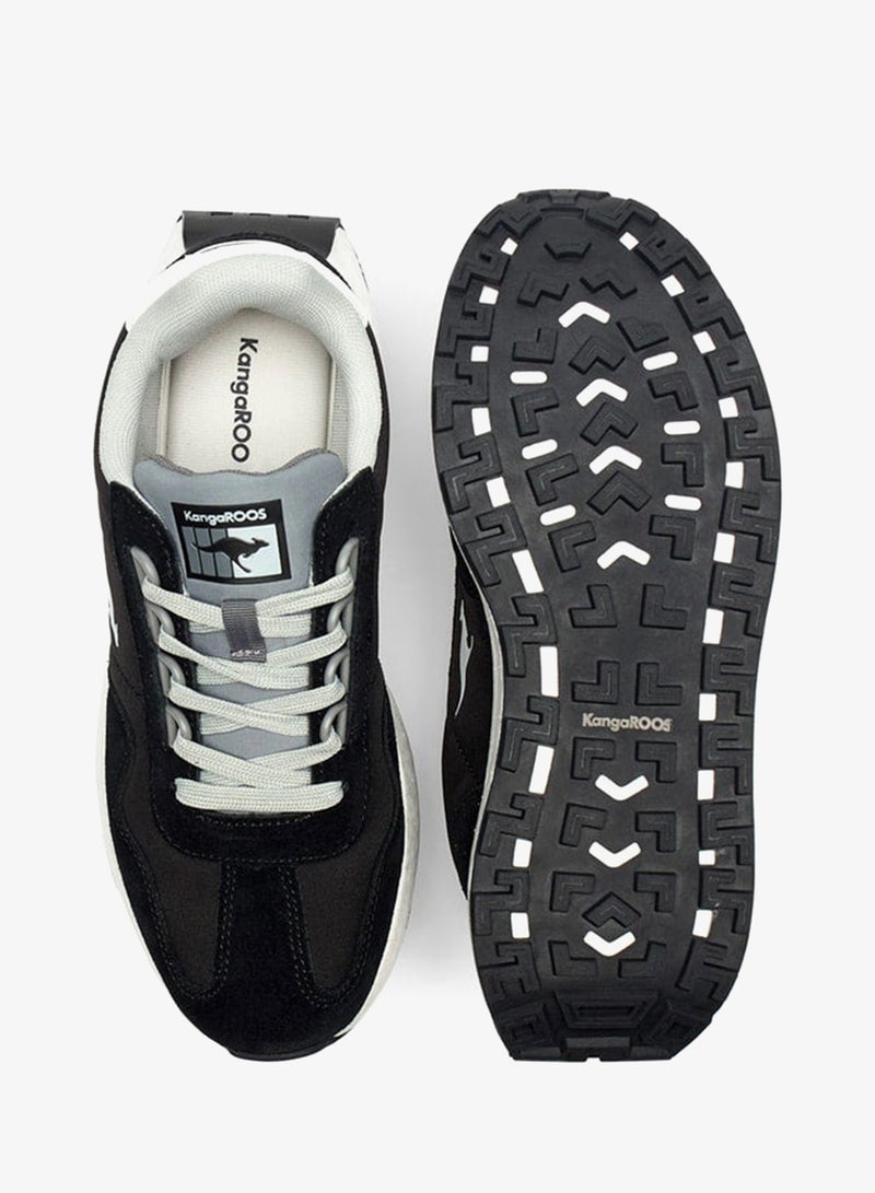 kangaROOS Women's Logo Detail Walking Shoes with Lace-Up Closure - Image 5