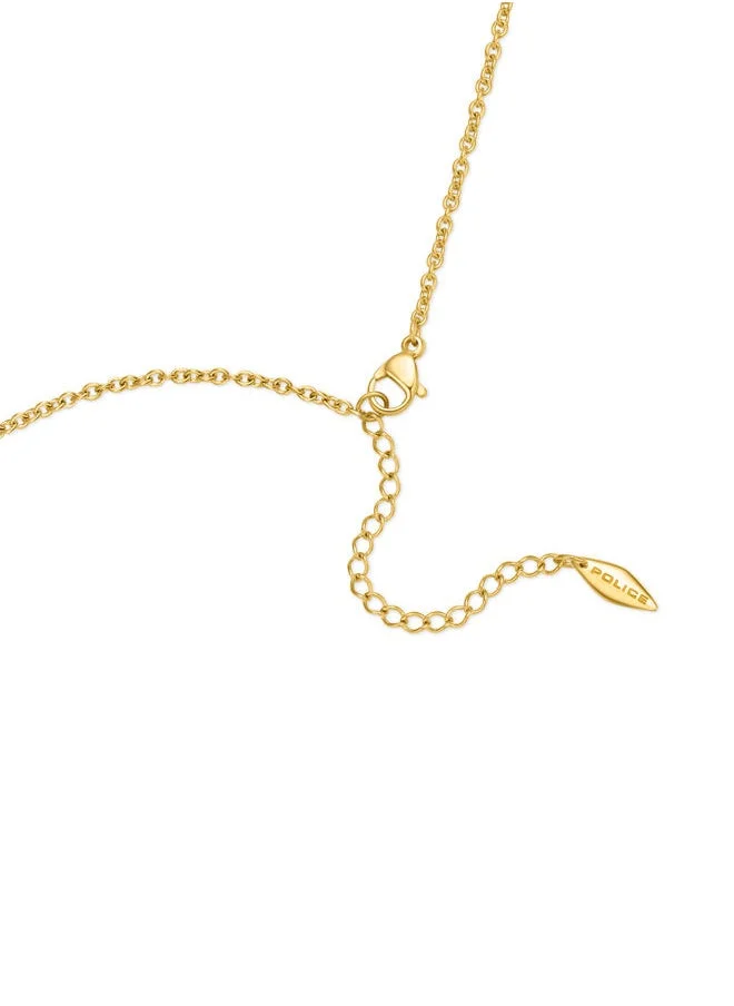 POLICE Necklace For Women Gold Plating With CrystalsPEJLN0002805