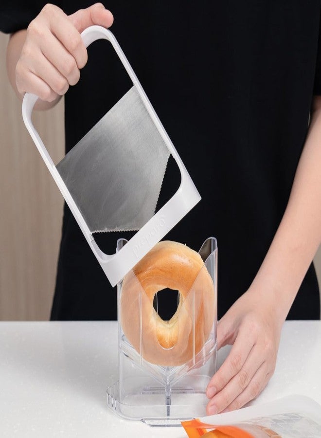 Prepara Bagel Splitter, White - Image 2