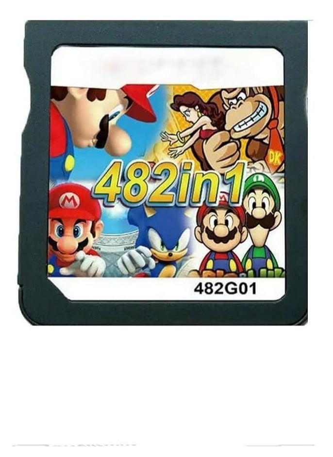 428 in 1 Game Cartridge Multicart, DS Pack Card Compilations, Fine Works Combo Multicart for Nintendo DS, NDSL, NDSi, NDSi LL/XL, 3DS, 3DSLL/XL, New 3DS 2DS, 2DS LL/XL - Image 1