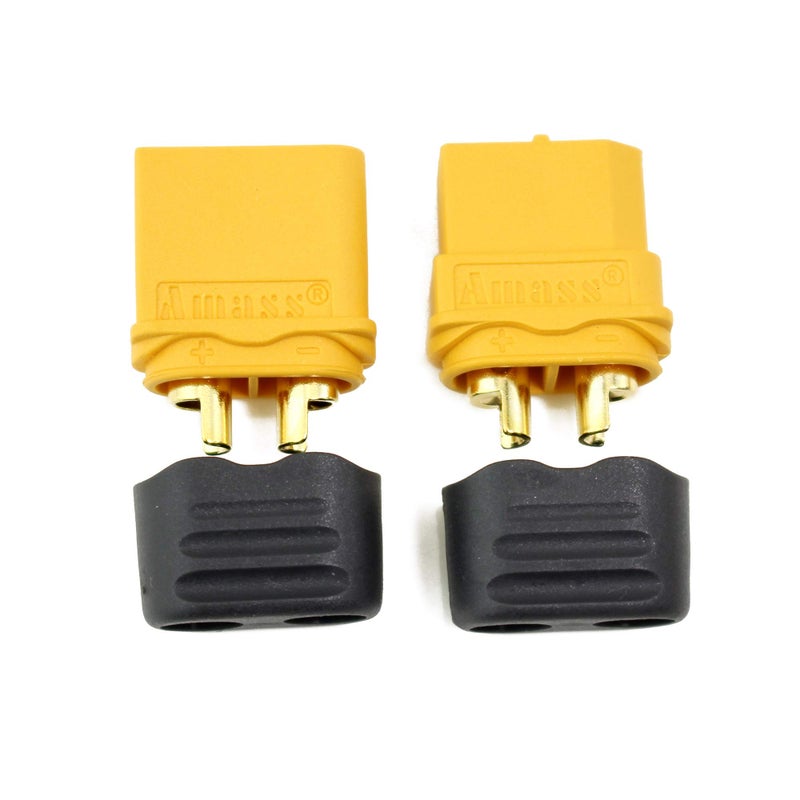 SoloGood موصلات أمّاس 10 أزواج XT60H مع غلاف مطور للأنثى والذكر مطلي بالذهب لقطع RC - Image 5