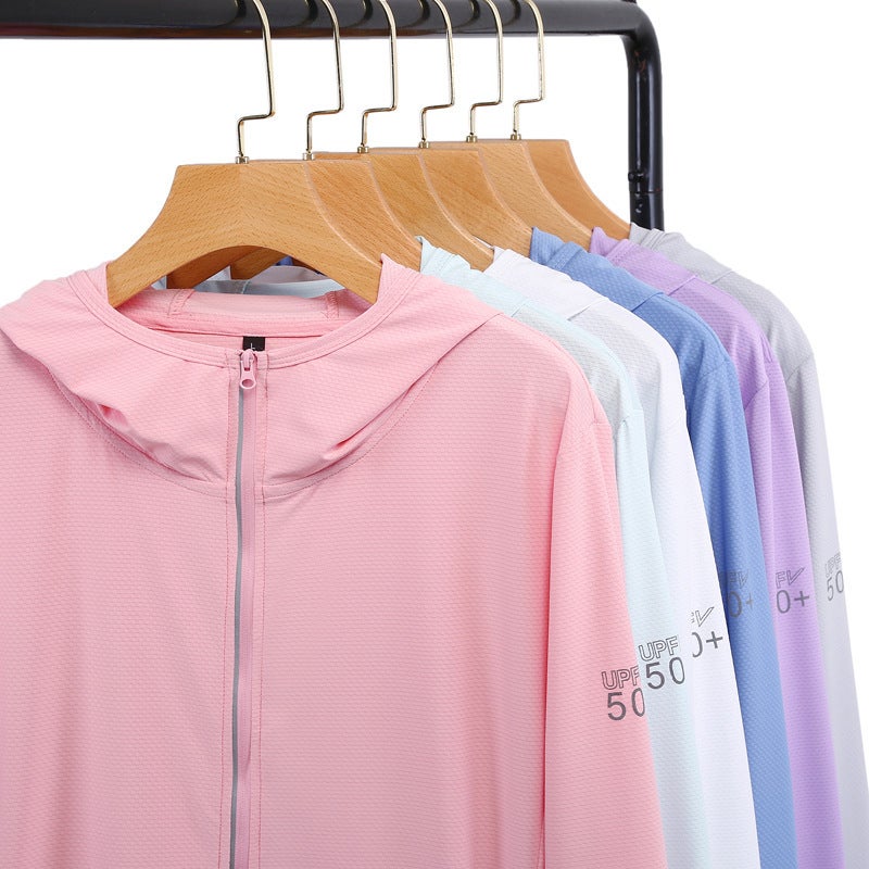 Sun Protection Clothing Men'S Summer Ice Silk Thin Breathable Jacket New Anti-Uv Outdoor Fishing Women'S Sun Protection Clothing - Image 2