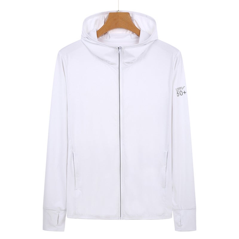 Sun Protection Clothing Men'S Summer Ice Silk Thin Breathable Jacket New Anti-Uv Outdoor Fishing Women'S Sun Protection Clothing - Image 1