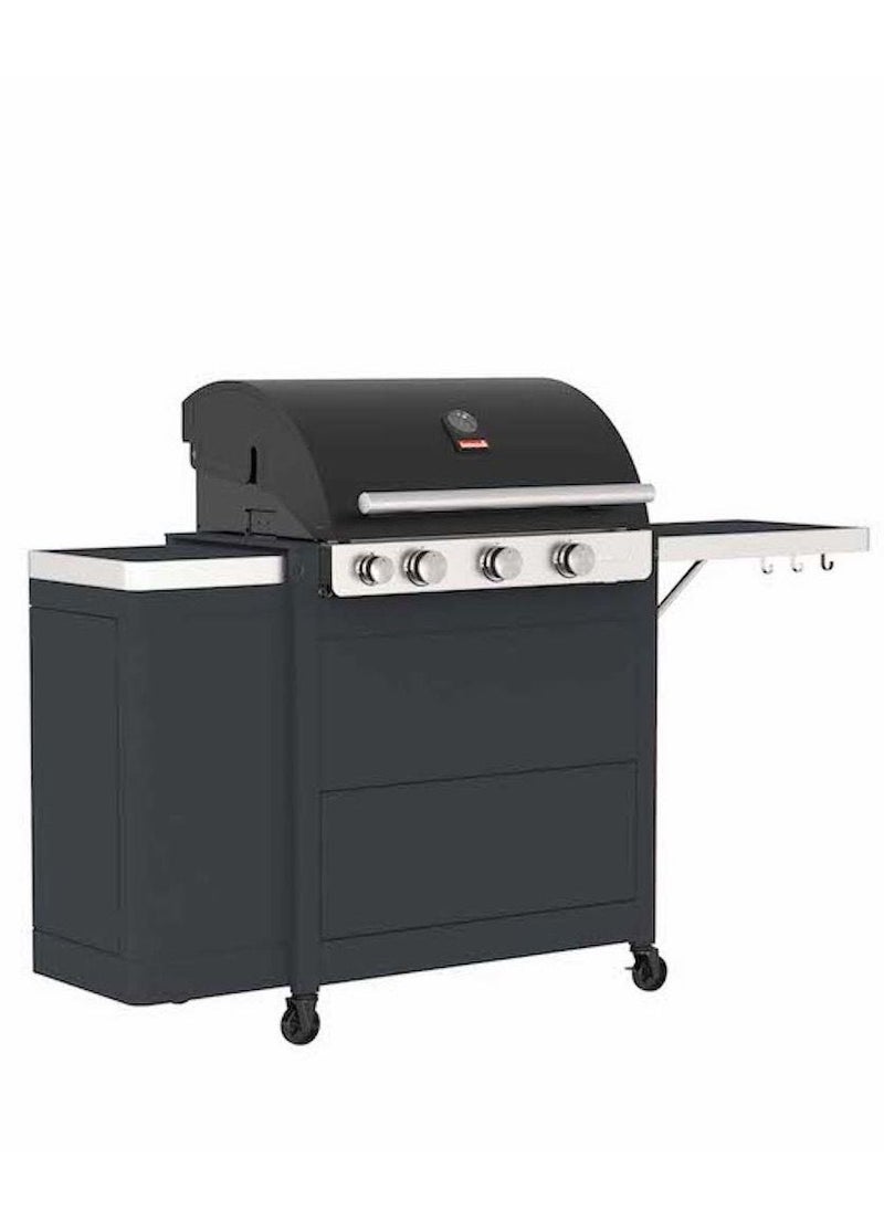 barbecook شواية غاز باربيكوك ستيلا 3221 سوداء اللون مع أدراج  - Image 1