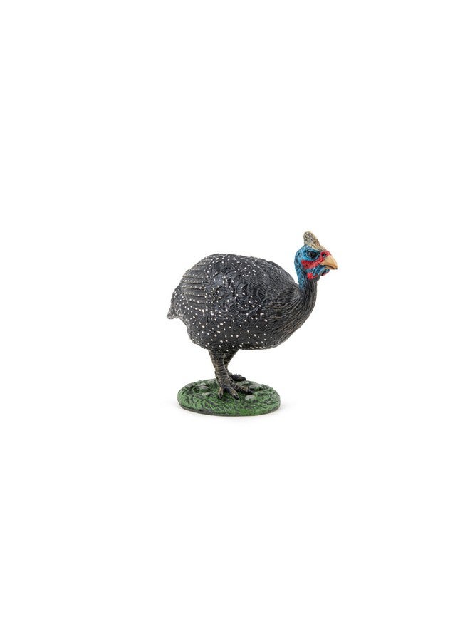 PAPO - Guinea Fowl Figurine - for Ages 3 and Up - Realistic Hand-Painted Farm Bird Toy - Wildlife Collection - Durable Educational Playset - Highly Detailed - Educational Toy - Gift Idea - Image 3