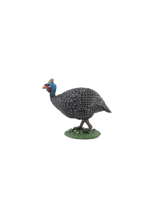 PAPO - Guinea Fowl Figurine - for Ages 3 and Up - Realistic Hand-Painted Farm Bird Toy - Wildlife Collection - Durable Educational Playset - Highly Detailed - Educational Toy - Gift Idea - Image 4