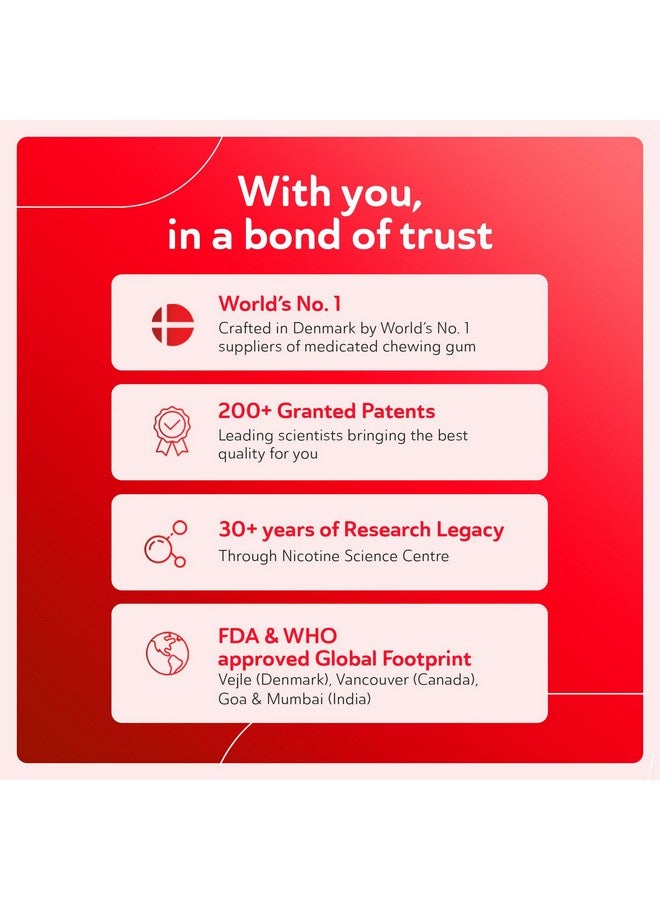 Ryze علكة نيكوتين RYZE 2 ملغ | عبوة من 15 (135 علكة) | انفجار الفواكه | الحرية من التدخين والتبغ | سهلة على الحلق | معتمدة من منظمة الصحة العالمية وإدارة الغذاء والدواء | خالية من السكر | تبييض الأسنان - Image 5