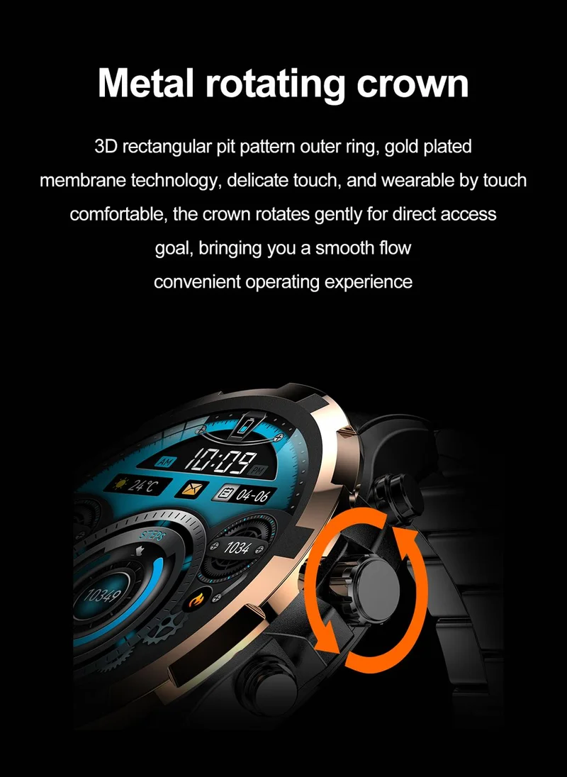 سفنتي فايف Smart Watch With Fitness And Bluetooth Call Features
