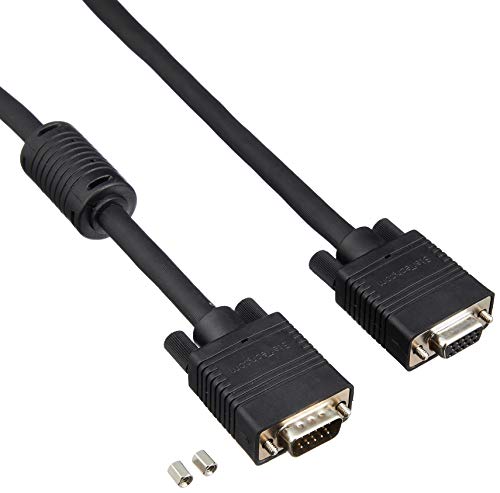 Startech.com StarTechcom 3 ft Coax High Resolution VGA Monitor Extension Cable HD15 MF 3ft VGA Extension Cable MXT101HQ3 Black - Image 3