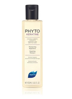 Phyto Keratine Repairing Shampoo For Damaged & Brittle Hair 250ml  - Image 1