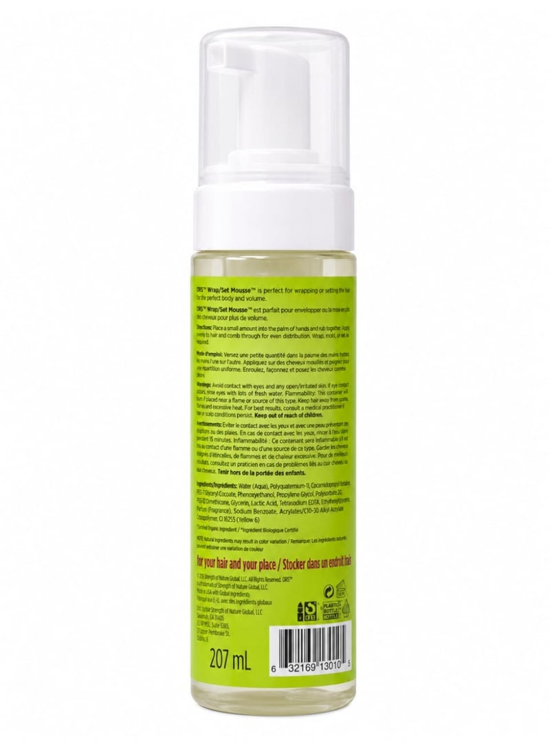 ORS Olive Oil Wrap/Set Mousse For Hold & Shine, 207ml - Image 2