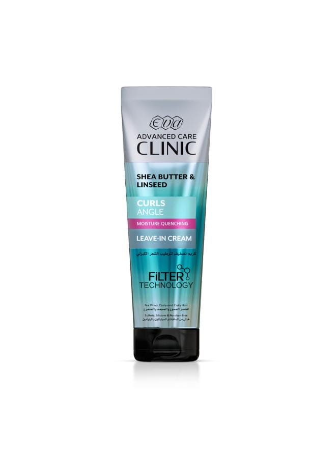 Eva Clinic Curls Leave-in with Shea Butter & Linseed for Wavy, Curly & Coily Hair  200 ML - Image 1