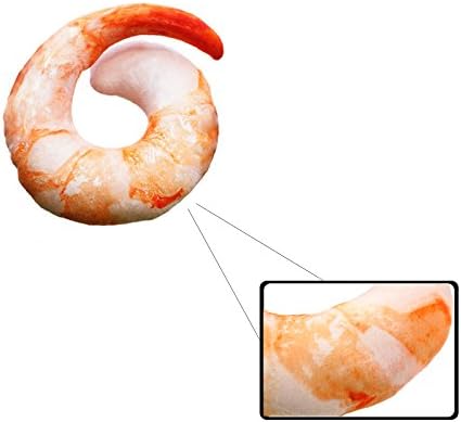 Bettli Shrimp Meat U Shaped Neck Pillow Throw Pillow Cushion Plush - Image 4