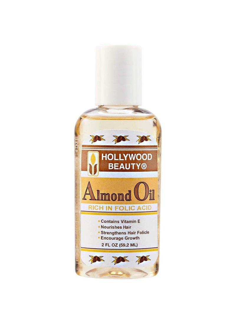 Hollywood Beauty Hollywood Beauty Almond Oil, 2 Oz 