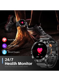 AROAQ Smart Watches for Men (Answer/Make Call) 1.32'' HD Business Sports Smartwatch with 110+ Sports Modes Heart Rate SpO2 Sleep Monitor Pedometer Calories Smart Watch for iPhone and Android  - Image 5