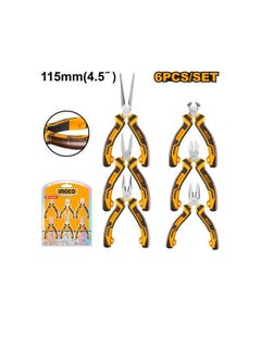 INGCO Hand Tools 6 Pcs mini pliers set  - Image 2
