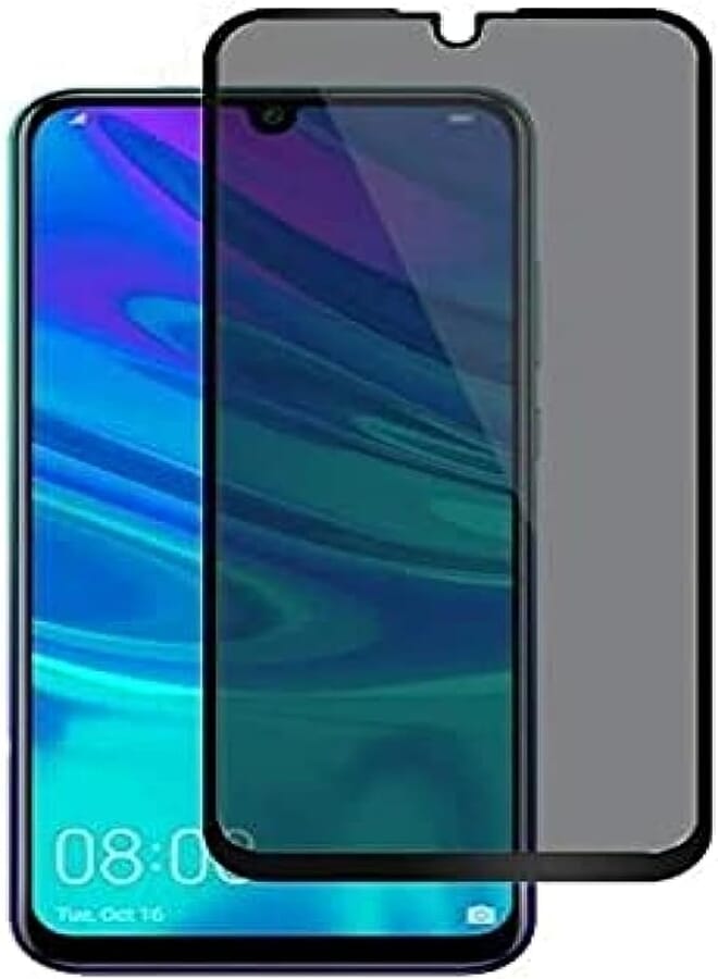 OR Privacy Glass Screen Protector For Huawei y6 (2019) - Black