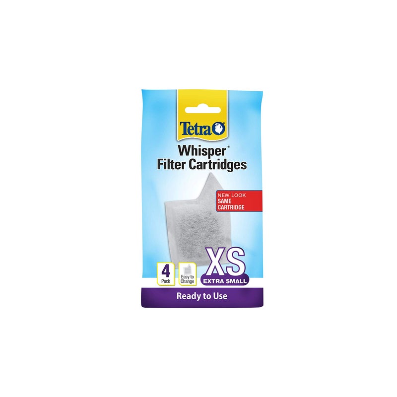 Tetra Whisper Filter Cartridges 4 Count, Extra Small, For aquarium Filtration (AQ-78052),white - Image 5