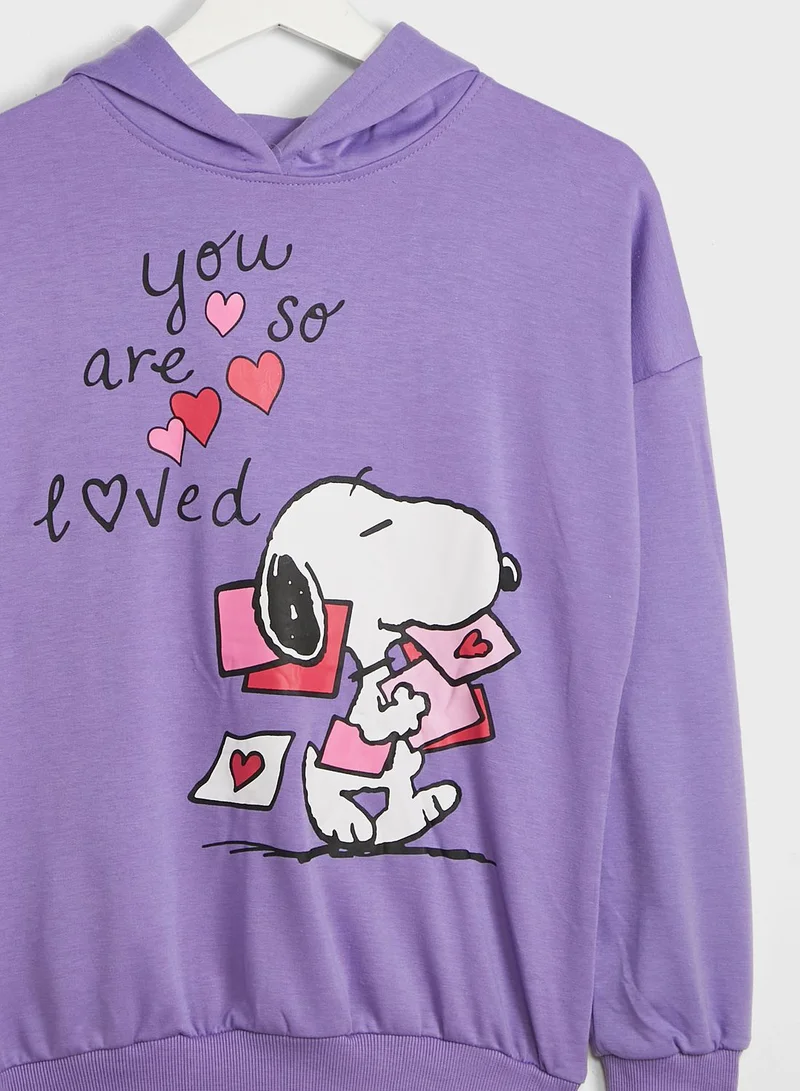 Peanuts Youth Snoopy Hoodie