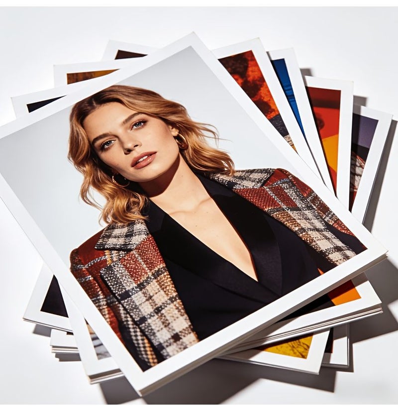 Custom Printed Photo Sheets 5x7 10 Pcs for Scrapbooking Albums Gifts - Image 2