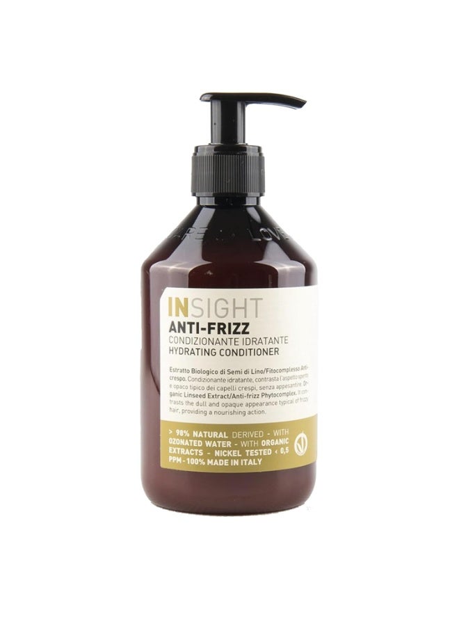Insight Clean Beauty Anti Frizz Conditioner, Hydrating, Organic Linseed Extract, Vegan, 13.5 fl oz - Image 1