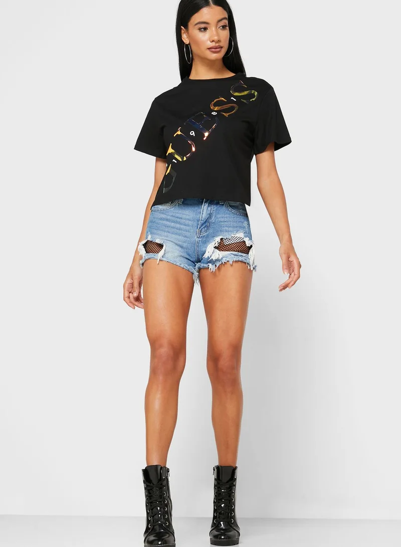 GUESS Sybella Logo T-Shirt