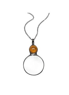 Generic Independent Station Mother's Day Gift Magnifier Grandma Mom Pendant Necklace Magnifier Necklace 