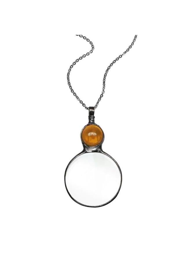 Independent Station Mother's Day Gift Magnifier Grandma Mom Pendant Necklace Magnifier Necklace