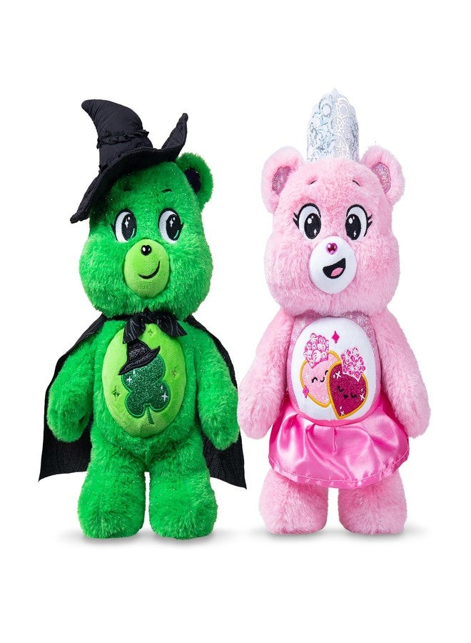Care Bears - Care Bears x Wicked 2-Pack - Love-a-Lot Bear as Glinda & Good Luck Bear as Elphaba - Image 3