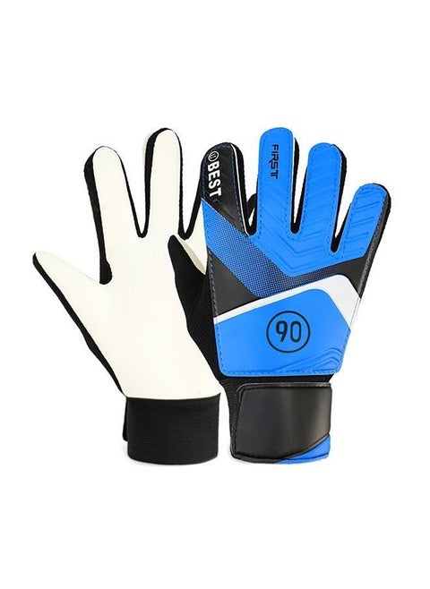Kid's Goalkeeper Gloves Finger Protection Latex Soccer Goalie Gloves Teenagers Breathable Sports Gloves 15cm