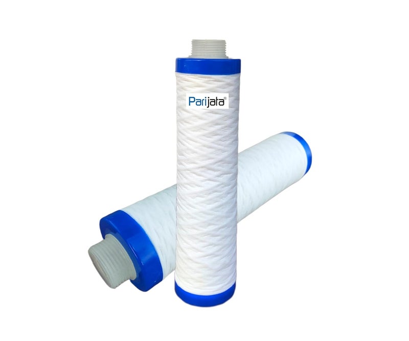 PARIJATA Mlt 9 inch Water Filter for Prefilter Housing for RO Water Purifier Replacement Thread Filter for dust Sand Particles Pack of 4 - Image 2