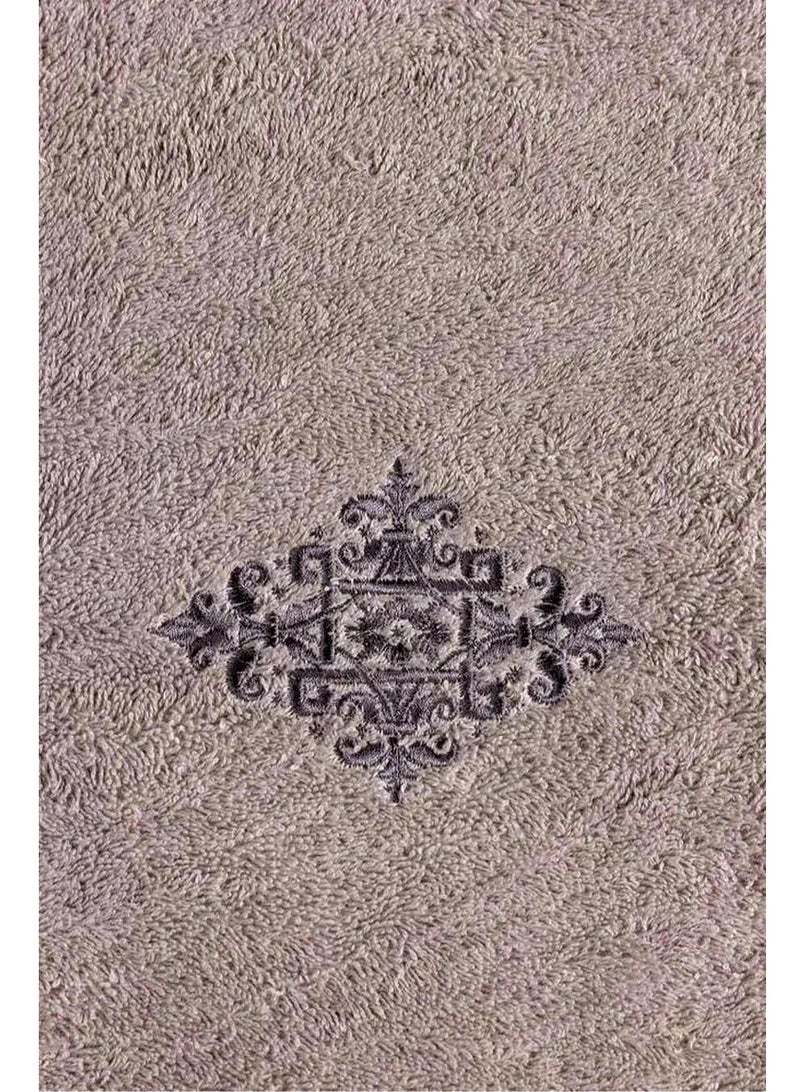 Ideas Crimson Combed 3 Pcs Embroidered Towel Set - Image 2