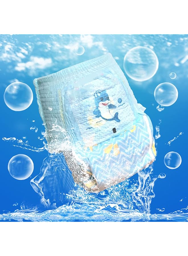 erorex Baby Swimming Diaper Prevent Overflow Leakproof Reusable Swimming Diaper Breathable Soft Cotton For - Image 3