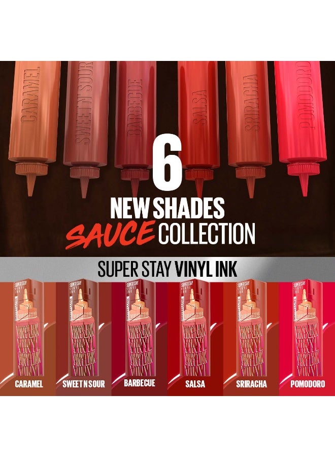 Maybelline New York Superstay Vinyl Ink Sauce Limited Edition Collection - Sweet N' Sour - Image 2