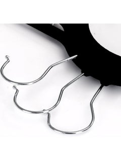 TYCOM 20 Packs Non Slip Velvet Hangers Suit Hangers Ultra Thin Space Saving 360 Degree Swivel Hook Clothes Hangers Hold Up to 10 lbs for Coats Jackets Pants Dress Cloth Metal Clip  - Image 4