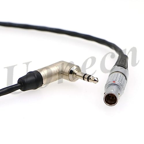 Uonecn Alexa Mini Timecode Cable 5 Pin Male to Right Angle 3.5mm TRS Tentacle Sync Generator Cable 20'' - Image 3