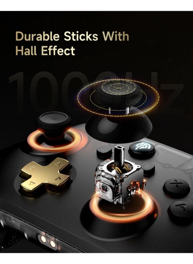 EasySMX D05 PC Controller - Enhanced Wireless Bluetooth Pro Controller with Charging Dock/Hall Sensor/RGB Lighting - No Stick Drift, No Dead Zone - Work for Windows PC, Android, Steam and Switch - Image 3