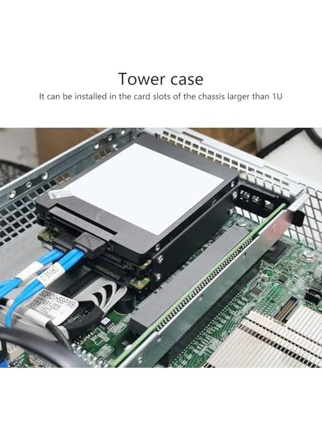 Metal Bracket For 2.5 Inch 12cm PC Storage Holder Efficient Stable Cooling Easy Installation - Image 3