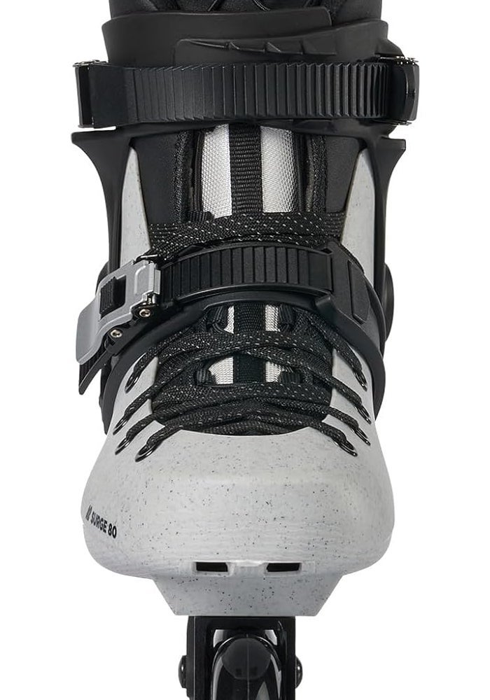 K2 Surge 80 Hardboot Inline Skates - Gray, Size 7 - Image 4