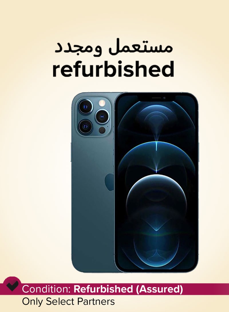 Apple Refurbished - iPhone 12 Pro 512GB Pacific Blue 5G With Facetime - International Version - Image 1