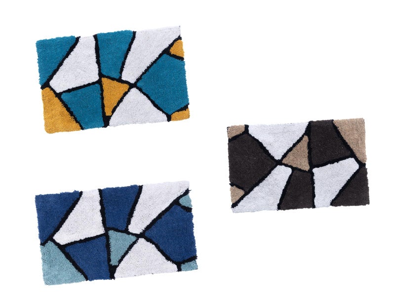 AAZEEM Cotton Door Mat Premium Indoor Doormat for Home Entrance |Machine Washable Entryway Rug| Non-Slip| Pack of 3| - Image 5