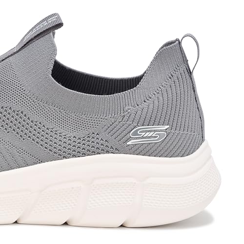 SKECHERS بوبس بي فليكس - حافة جليدية، رمادي داكن، مقاس 7.5 - Image 4