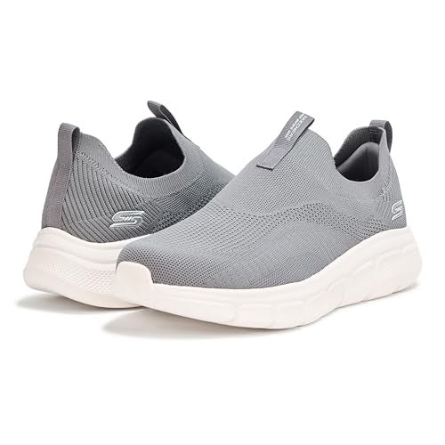 SKECHERS بوبس بي فليكس - حافة جليدية، رمادي داكن، مقاس 7.5 - Image 3