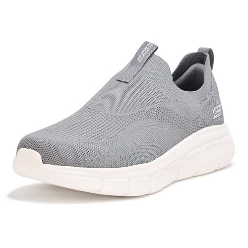 SKECHERS بوبس بي فليكس - حافة جليدية، رمادي داكن، مقاس 7.5 - Image 1