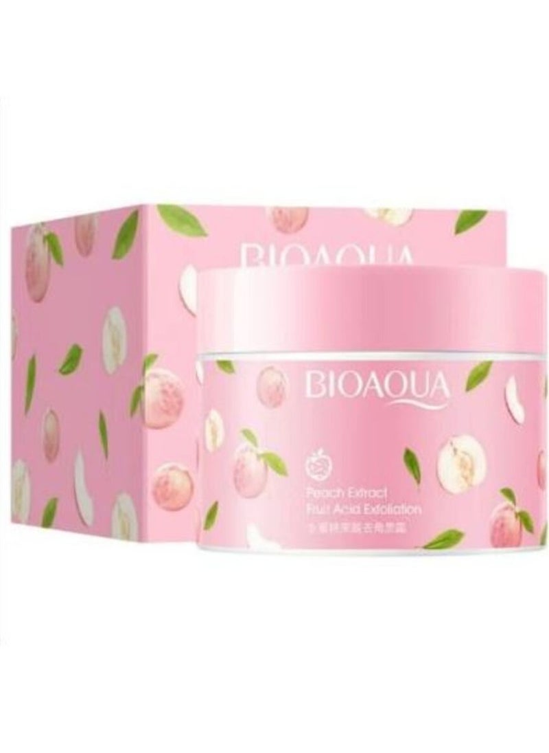 BIOAQUA - Extract Exfoliating Body Scrub Peach Gel 140 g - Image 1
