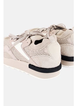 Reebok Reebok x Hymne Kids Boy Cl Nylon Plus Lace Up Running Shoes, Grey  - Image 3